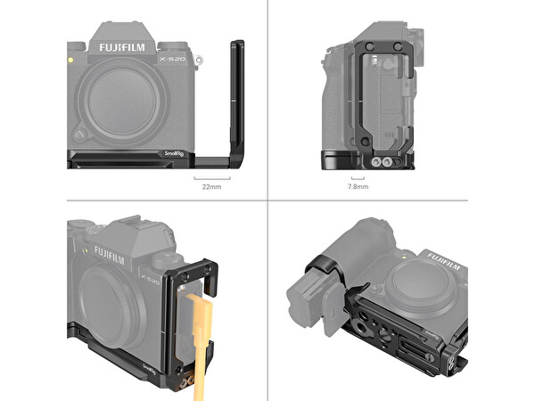 SmallRig 4231 Fujifilm X-S20 için L-Braket