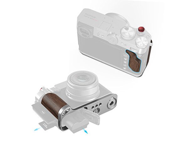SmallRig 5265 Fujifilm GFX100RF için Gümüş L-Braket