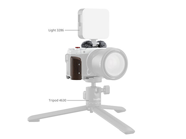 SmallRig 5261 Fujifilm X-M5 için Gümüş L Braket