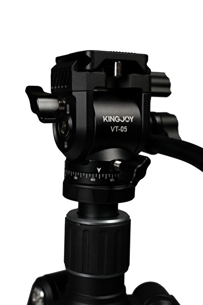 Kingjoy G55S -VT-05 Hafif Telefon ve Kamera Uyumlu Taşınabilir Seyahat Tripodu