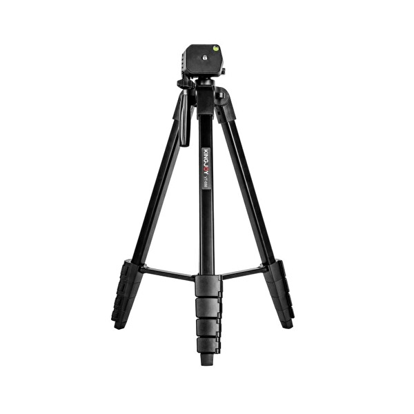 Kingjoy VT-688 Alüminyum Kamera ve Telefon Uyumlu Taşınabilir Tripod Telefon Aparatlı