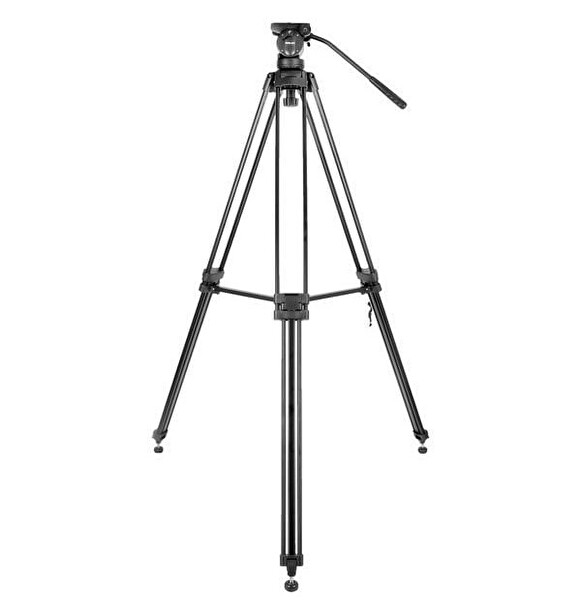 Kingjoy VT-2500L Profesyonel Video Tripod Fluid Kafalı Kamera Tripodu