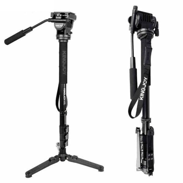 Kingjoy M3 + MP208F + VT-1510 Profesyonel Video Monopod Seti