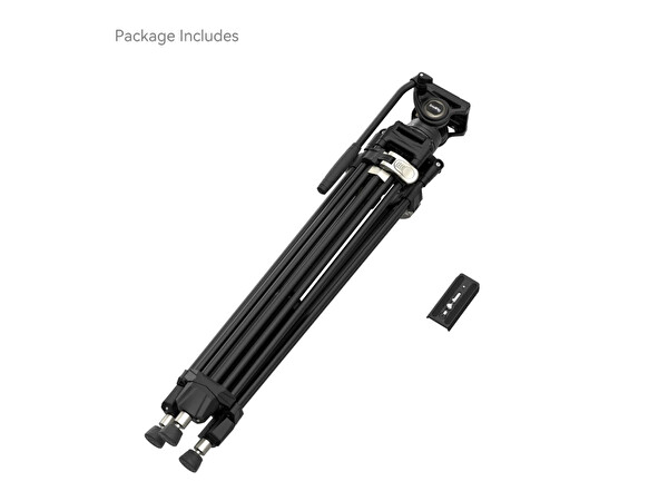 SmallRig 4163 AD-80 FreeBlazer 8 KG Taşıma Kapasiteli Alüminyum Video Tripodu 191 CM Maksimum Uzunluk