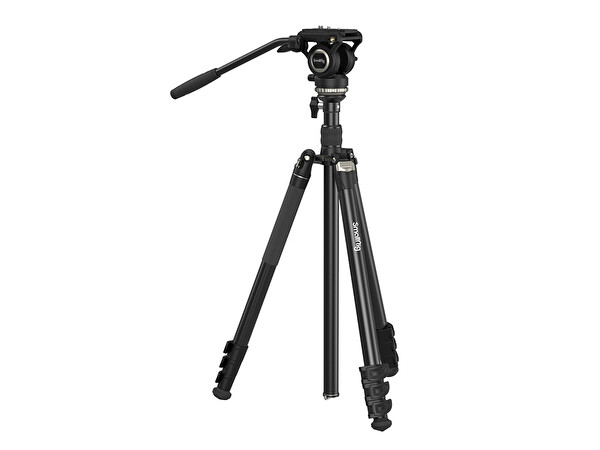 SmallRig 4475 CT210 Alüminyum 15 KG Taşıma Kapasiteli Video Tripodu 192 CM Maksimum Uzunluk