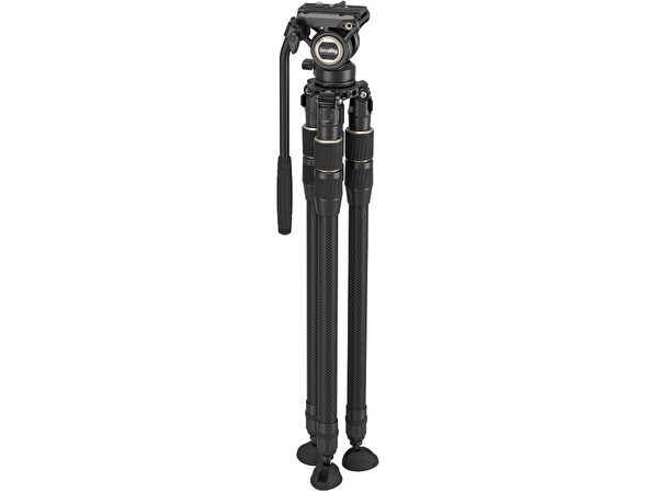 SmallRig 4643 CT195 FreeBlazer 5 KG Taşıma Kapasiteli Karbon Fiber Video Tripodu 150 CM Maksimum Uzunluk