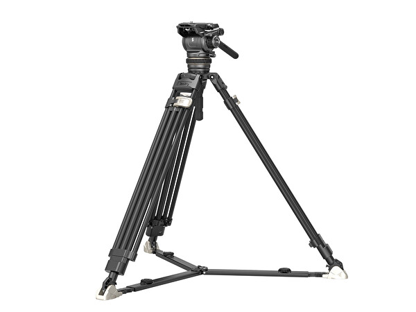 SmallRig 4463 AD-120 Karbon Fiber 8 KG Taşıma Kapasiteli Video Tripodu 197 CM Maksimum Uzunluk