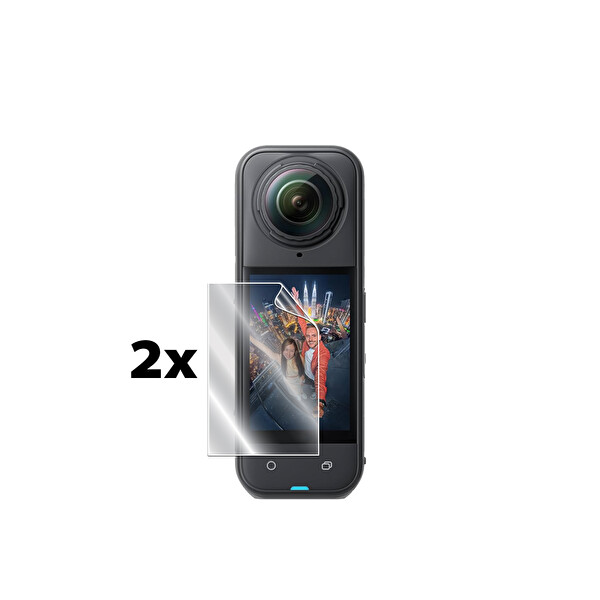 IPG Insta360 X5 Action Kamera ile Uyumlu HydroGel Ekran Koruyucu 2 Adet