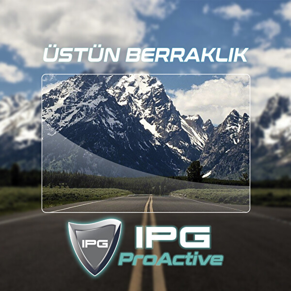 IPG DJI Osmo Action 4 Kamera için 9H Nano ProActive 2 Adet Büyük 1 Küçük Ekran Koruyucu
