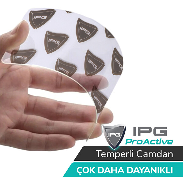 IPG DJI Osmo Action 4 Kamera için 9H Nano ProActive 2 Adet Büyük 1 Küçük Ekran Koruyucu