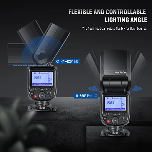 Neewer NW700-S Sony Uyumlu TTL Flaş 1-8000s HSS Speedlite GN60