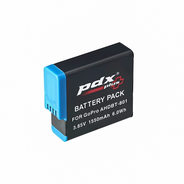 PDX GoPro AHDBT-801 Uyumlu Yedek Batarya