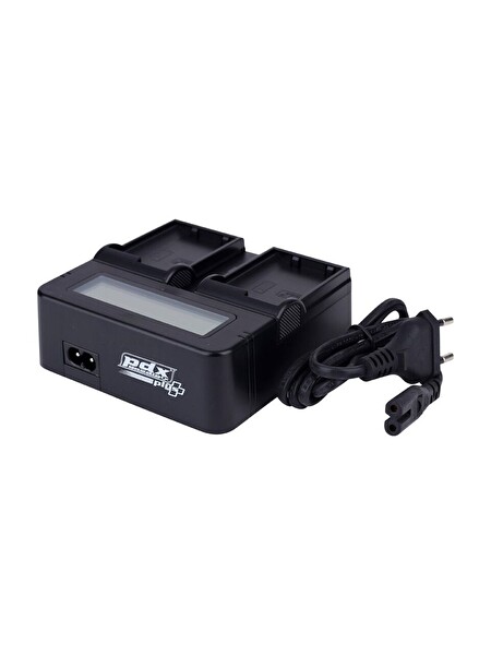 PDX Sony NP-FV100 Uyumlu Çiftli Batarya Şarj Cihazı
