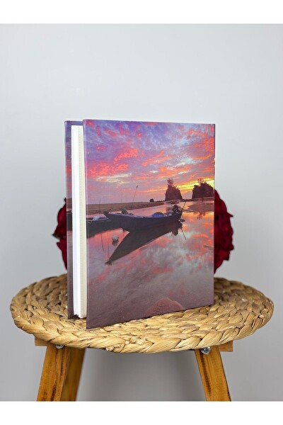 Rabsev Fotoğraf Albümü 10x15 CM 200 Fotoğraf Kapasiteli Renkli Sandal Desenli Anı Albümü