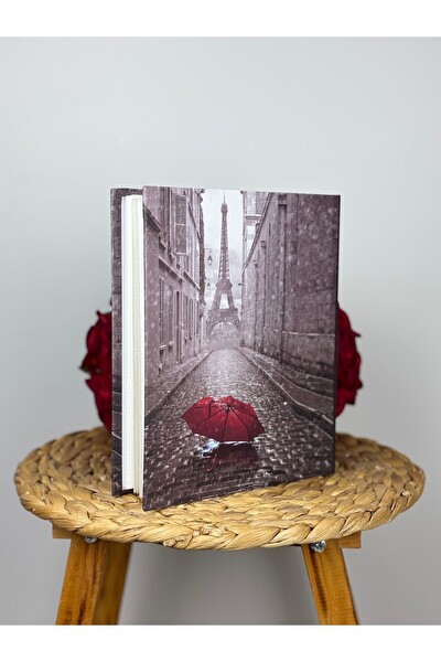Rabsev Fotoğraf Albümü 10x15 CM 200 Fotoğraf Kapasiteli Renkli Şemsiye Desenli Anı Albümü