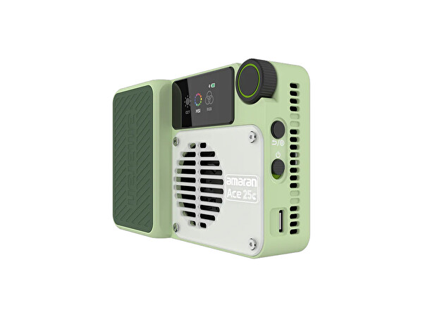 Aputure Amaran Ace 25c RGB LED Işık Kiti Yeşil