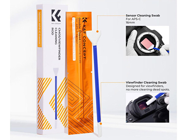 K&F Concept APS-C 5'li Sensör Temizlik Çubuğu KF08.075