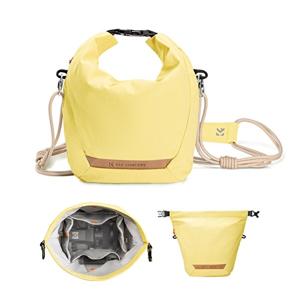 K&F Concept 5 L Urban Sarı Askılı Çanta KF13.168V4