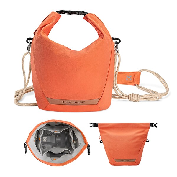 K&F Concept 5L Urban Turuncu Askılı Çanta KF13.168
