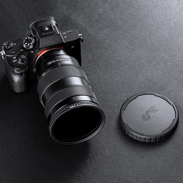K&F Concept 82 MM Değişken ND Filtreler için Silikon Yumuşak Kapak