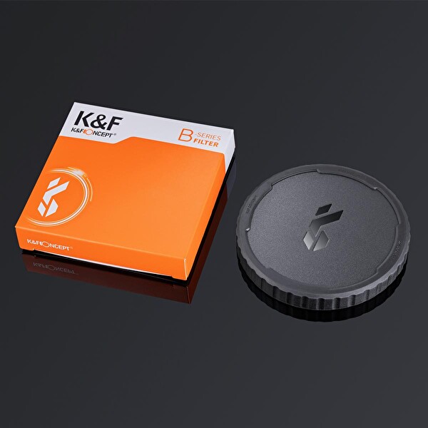 K&F Concept 82 MM Değişken ND Filtreler için Silikon Yumuşak Kapak