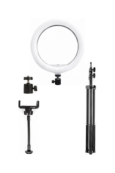 Pikas Joyplus Halka Youtuber Tiktok Video Makyaj Işığı Ayaklı Selfie Çubuğu Led Işıklı Tripod