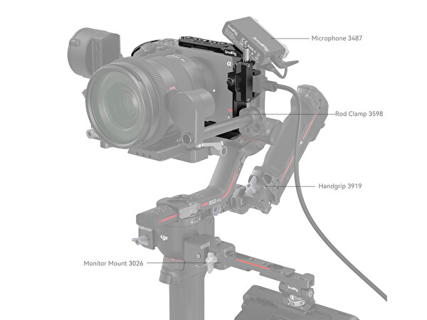 SmallRig 4183 Sony FX30 - FX3 Uyumlu Kafes