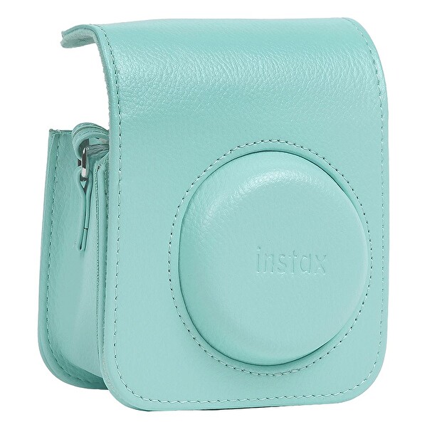 Fujifilm Instax Mini 13 Uyumlu Lagün Yeşili Deri Çanta