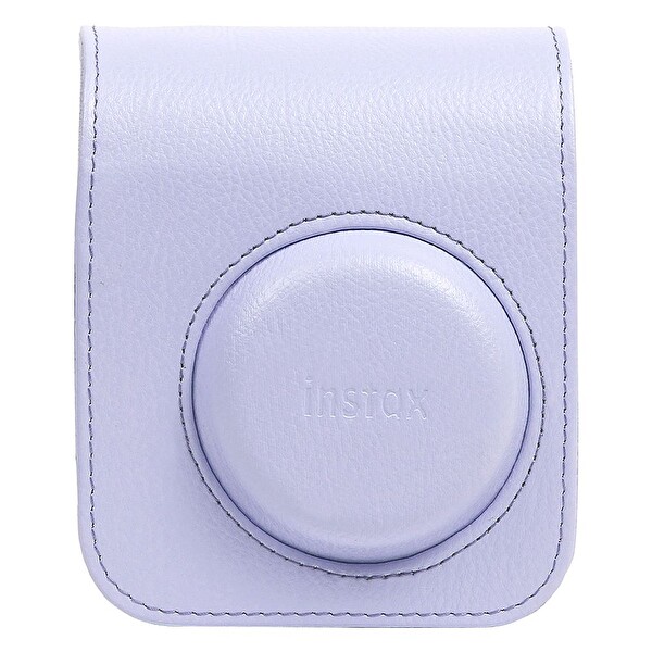 Fujifilm Instax Mini 13 Uyumlu Büyüleyici Mor Deri Çanta