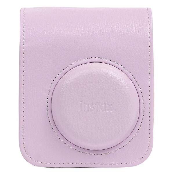 Fujifilm Instax Mini 13 Uyumlu Şeker Pembesi Deri Çanta