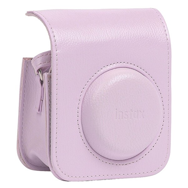 Fujifilm Instax Mini 13 Uyumlu Şeker Pembesi Deri Çanta