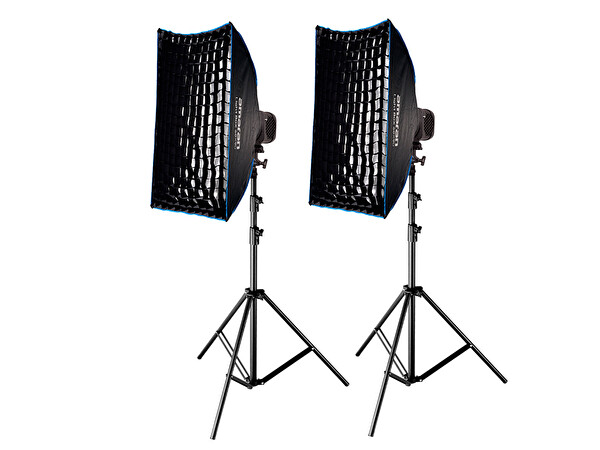 Aputure Amaran Halo 200x 200W Bi-Color İkili LED Işık Kiti