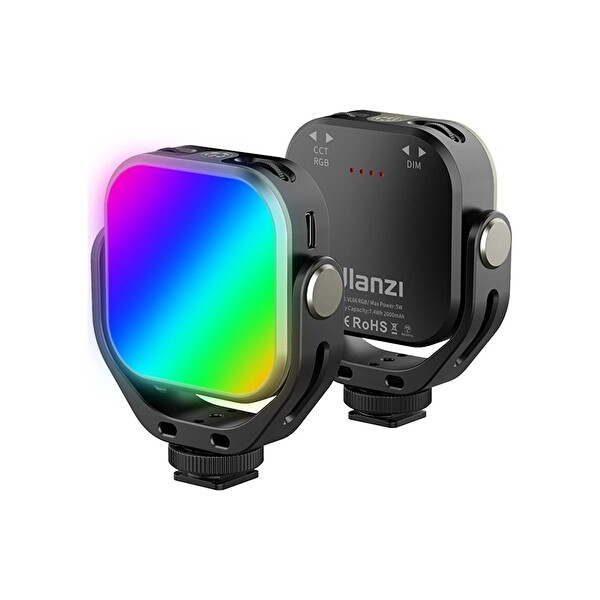 Ulanzi VL66 Mini Rgb Efektli LED Video Işığı - L088