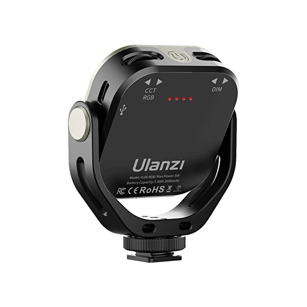 Ulanzi VL66 Mini Rgb Efektli LED Video Işığı - L088