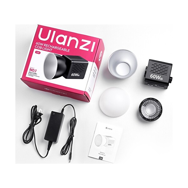 Ulanzi C60 60W Bi-Color Cob LED Video Işığı - L269