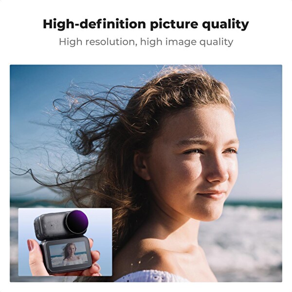 K&F Concept DJI Osmo Nano Uyumlu ND8/PL ND16/PL ND32/PL ND64/PL Filtre Seti