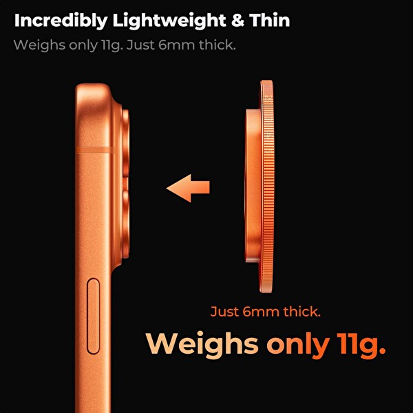 K&F Concept ND2-32 iPhone 17 Pro - Pro Max Uyumlu 28 Katmanlı Nano-X Optik Lens Filtresi