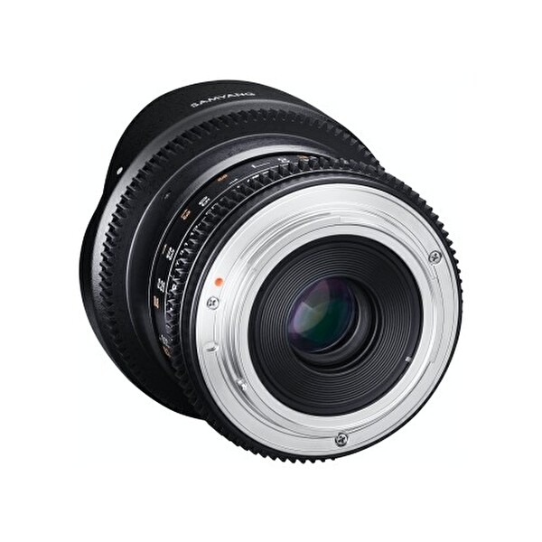Samyang 12MM T3.1 Fısheye Siyah Video Lens Canon EF Uyumlu