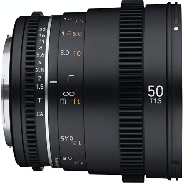 Samyang 50mm T1.5 VDSLR MK2 MFT Uyumlu Cine Lens
