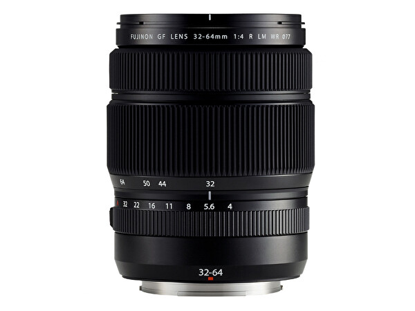 Fujifilm Fujinon GF32-64mm F4 R LM WR Orta Format Siyah Objektif