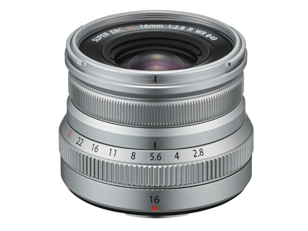 Fujifilm Fujinon XF16mm F2.8 R WR Gümüş Objektif