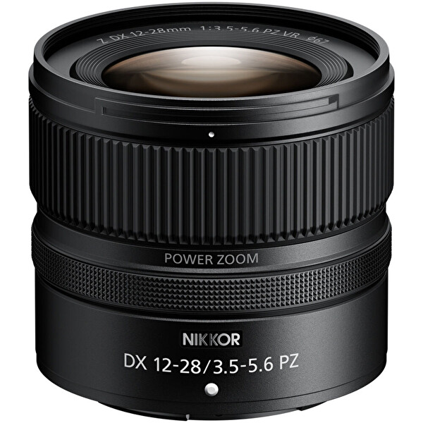 Nikon Z 12-28 MM F/3.5-5.6 PZ DX VR Aynasız Fotoğraf Makinesi Lensi (Karfo Karacasulu Garantili)