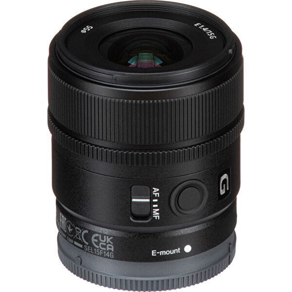 Sony E 15MM F/1.4 G Lens (Sony Eurasia Garantili)
