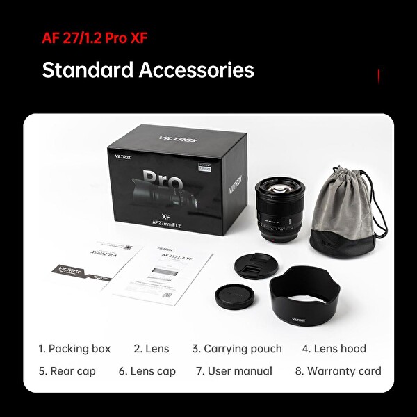 Viltrox AF 27MM F/1.2 Pro XF Lens (Fujifilm X)