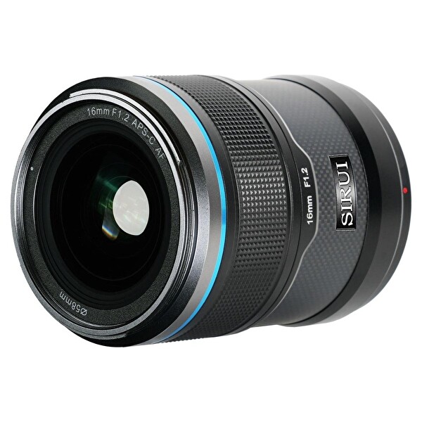 SIRUI Sniper 16MM F1.2 Apsc Auto-Focus Lens For Fujifilm x Mount – Black/Carbon