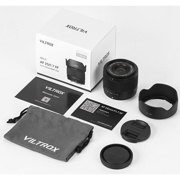 Viltrox Fujifilm X AF 25MM F/1.7 Air XF Fotoğraf Makinesi Lensi