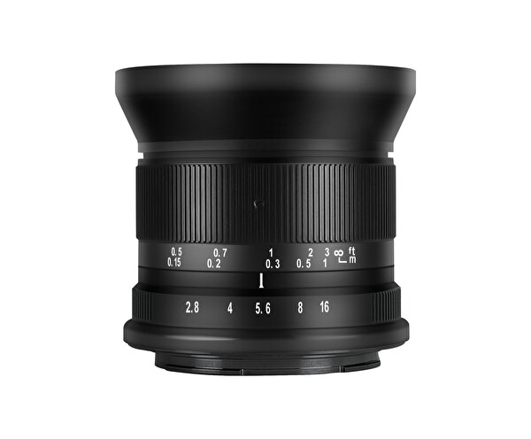 7Artisans 12mm F2.8 Mark II M43 Panasonic Olympus MF M43 Siyah Fotoğraf Makinesi Lensi