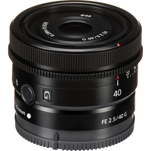 Sony FE 40mm F2.5 G Fotoğraf Makinesi Lensi