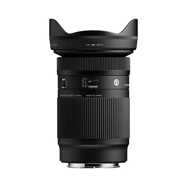 Sigma AF 20 200mm F/3.5-6.3 DG C F/SE Fotoğraf Makinesi Lensi