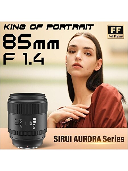 SIRUI Aurora Nikon Z-Mount Af 85 MM F1.4 Lens